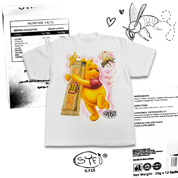 Winnie and the honey bee***s TEE